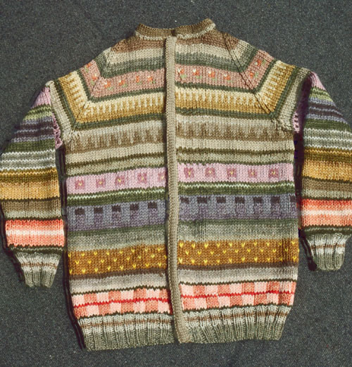 Woolen sweater, Ronnie James