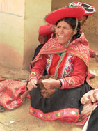 Peruvian weaver