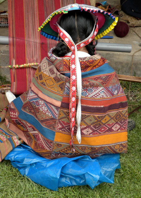 Weaver in Pitumarca, Peru