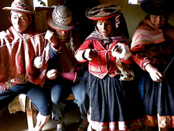 Spinning in Accha Alta, Peru