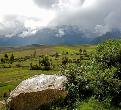 The valley of Chinchero