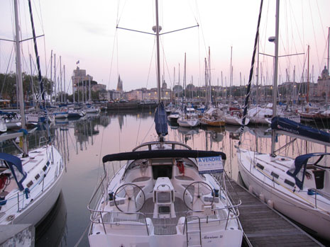 La Rochelle's inner harbor