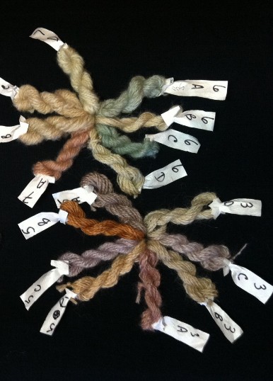 Yarn samples