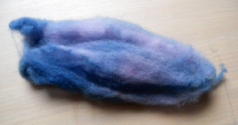 Direct solar dyed yarn