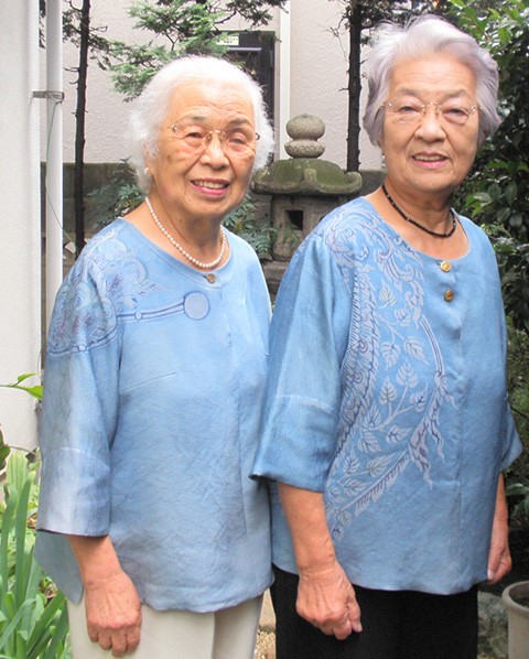 Mrs. Kanematsu and Mrs. Sakamoto in Tokyo