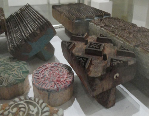 Wooden Ajrakh blocks