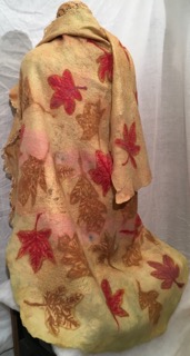 Leaf Shawl (back)