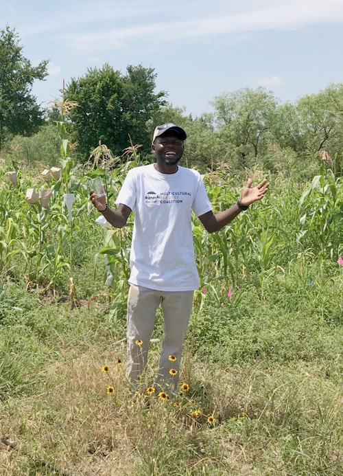 Wandaka Musongera, New Leaf Farm Coordinator