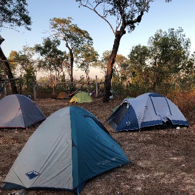 Figure 6. Our Tents at Mpuru